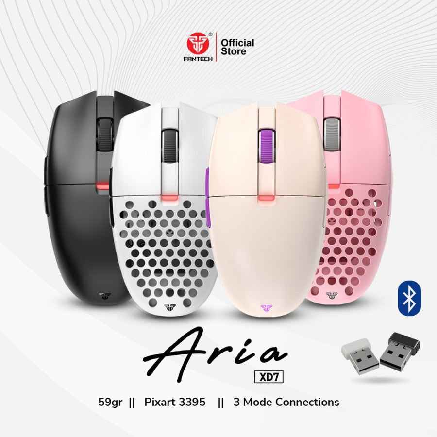Fantech ARIA XD7 Wireless Bluetooth Mouse Gaming Rechargeable
